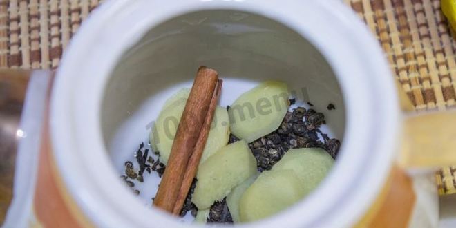Рецепт зеленого чая с имбирем лимоном и медом