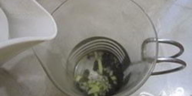 Рецепт зеленого чая с корнем имбиря