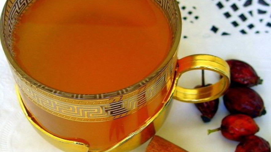 Рецепт зеленого чая с шиповником