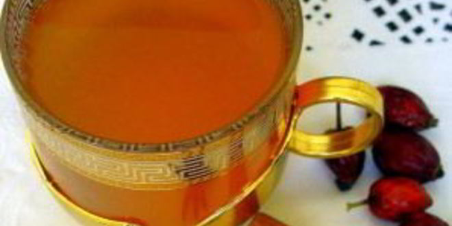 Рецепт зеленого чая с шиповником