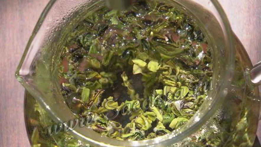 Рецепт зеленого чая