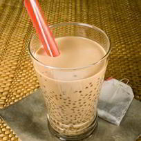 Чайный напиток с тапиокой