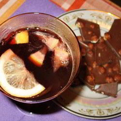 Рецепт Глинтвейна с лимоном и медом