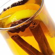 Рецепт Рождественского глинтвейна с белым вином и апельсинами