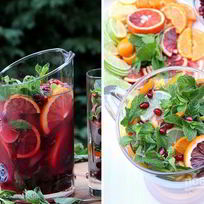 Гранатово-цитрусовый коктейль