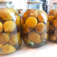 Рецепт Груш консервированных целиком в сиропе на зиму