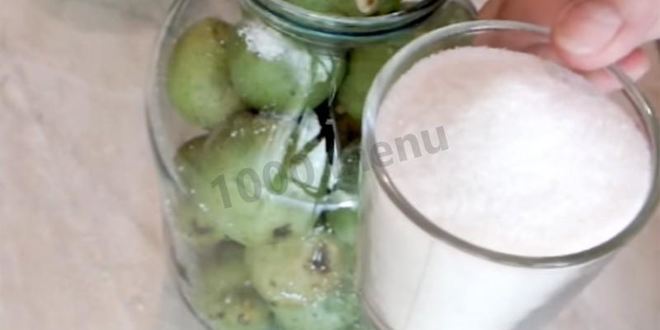 Рецепт груш консервированных целиком в сиропе на зиму