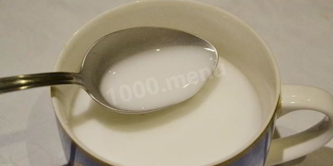 Рецепт киселя фруктового