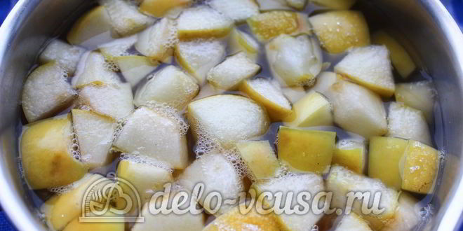 Рецепт киселя из мандаринов и яблок