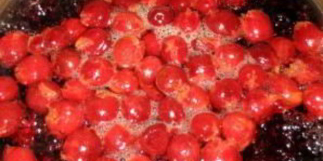 Рецепт киселя из вишни