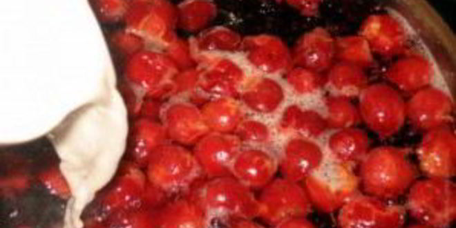 Рецепт киселя из вишни