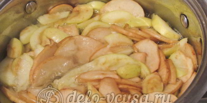 Рецепт киселя из яблок