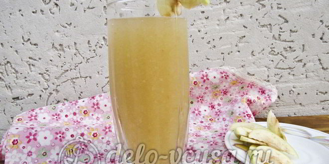 Рецепт киселя из яблок