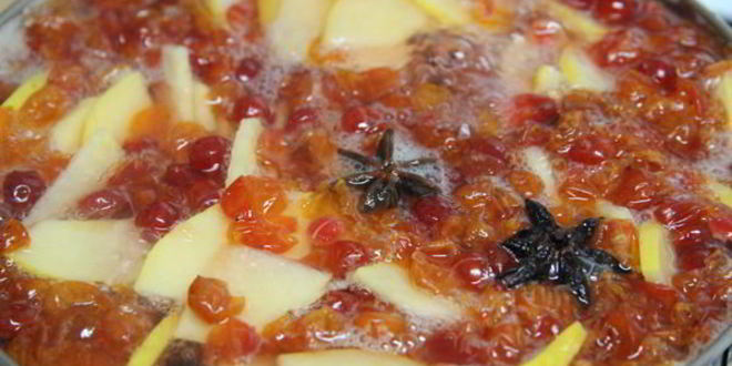 Рецепт киселя калиново-айвовый с бадьяном