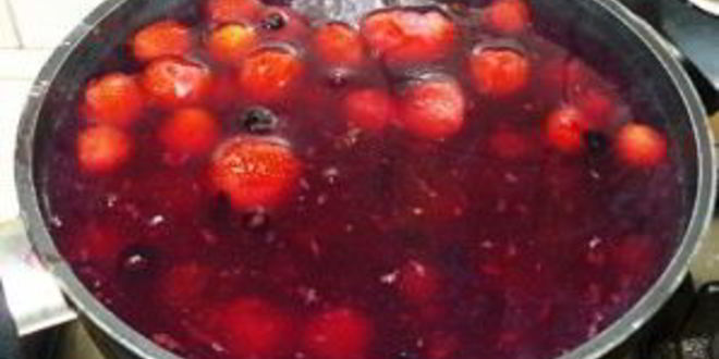 Рецепт киселя плодово-ягодный