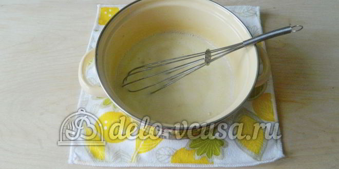 Рецепт молочного киселя