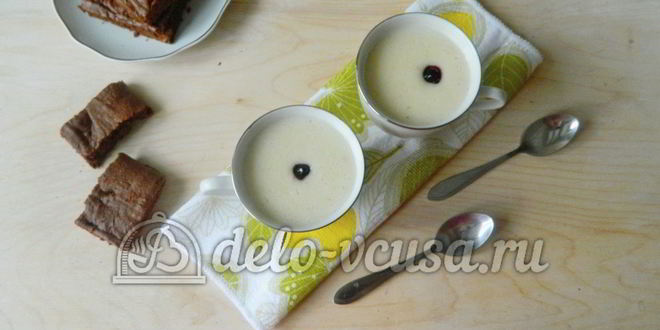 Рецепт молочного киселя