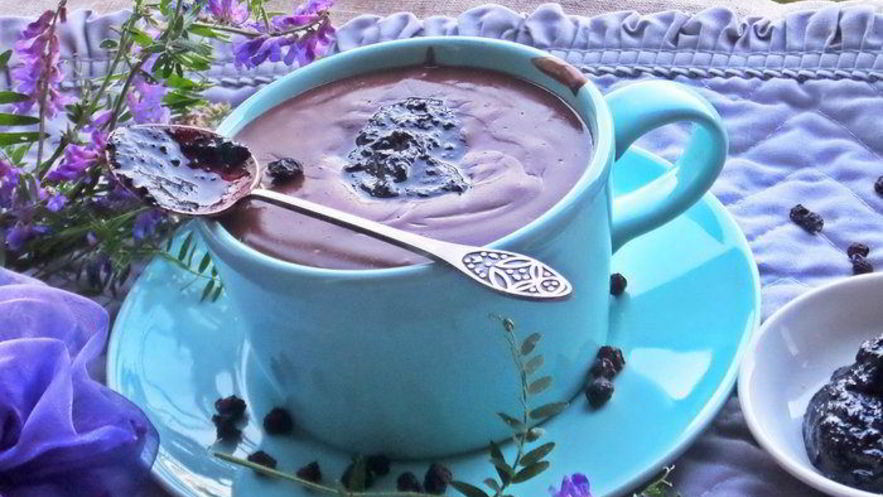 Рецепт шоколадна-овсяного кисель