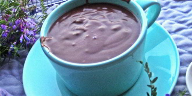 Рецепт шоколадна-овсяного кисель