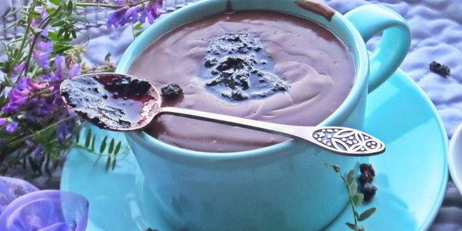 Рецепт шоколадна-овсяного кисель