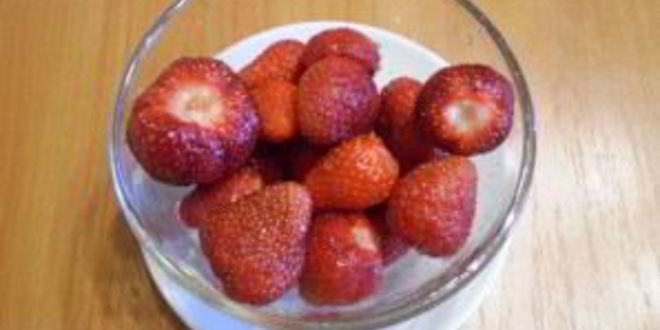 Рецепт клубничного коктейля в блендере