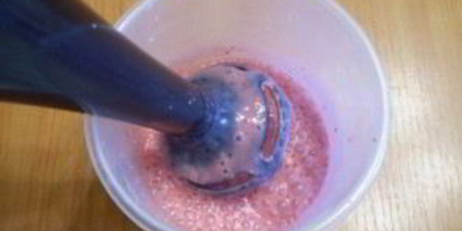 Рецепт клубничного коктейля в блендере