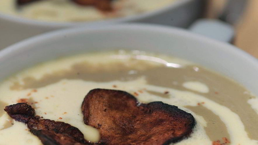 Рецепт грибного капучино