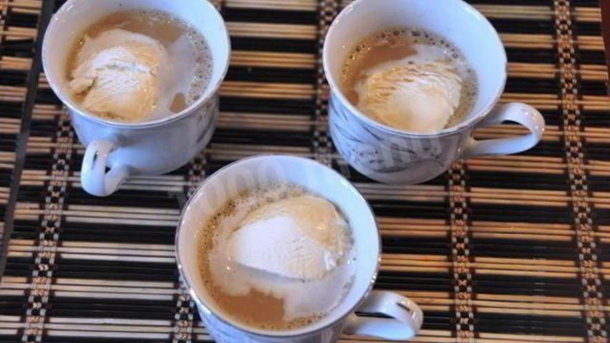 Рецепт кофе с мороженым