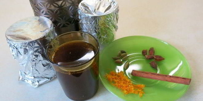 Рецепт ледяного кофе в песочных штофах палитра