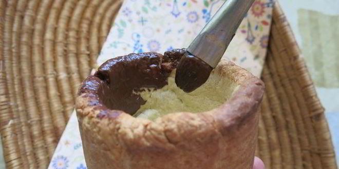 Рецепт ледяного кофе в песочных штофах палитра