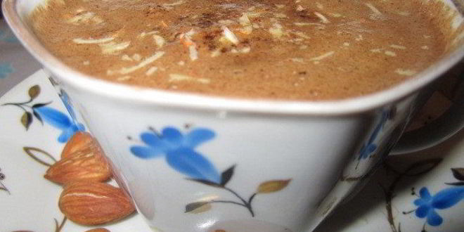 Рецепт миндального кофе