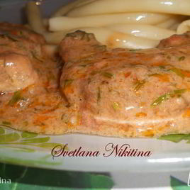 Рецепт Мяса в кофейном соусе