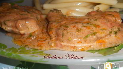 Рецепт Мяса в кофейном соусе