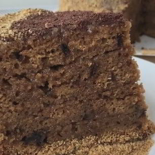 Рецепт очень простого кофейного торта