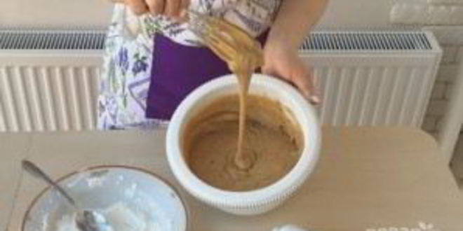 Рецепт очень простого кофейного торта