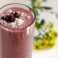 Рецепт Кокосового коктейля с ягодами