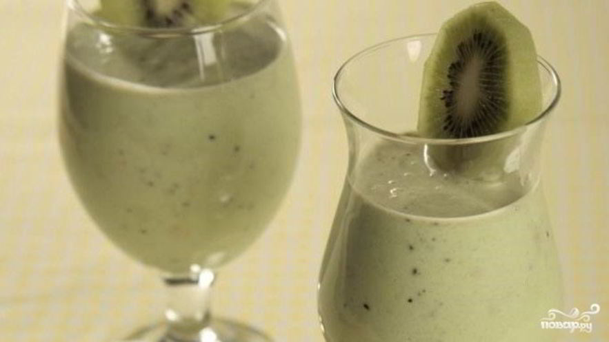 Рецепт коктейля с киви и бананом