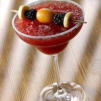 Ежевичный физ с джином