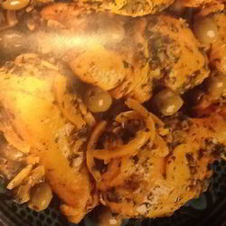 Рецепт Таджина с курицей, лимонами и зелеными оливками