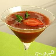 Рецепт Клубничного коктейля с горячим шоколадом