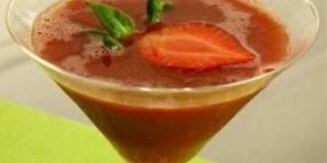 Рецепт клубничного коктейля с горячим шоколадом