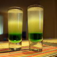 Рецепт Коктейля Зеленого мексиканец