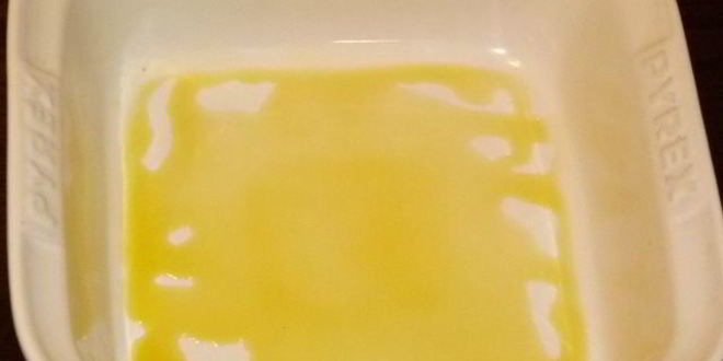 Рецепт запеченной телятины с вином и персиками