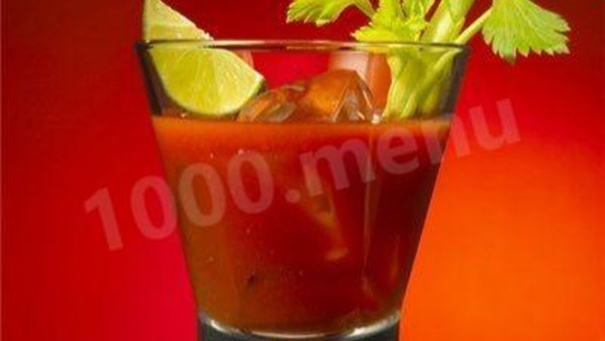 Рецепт коктейля кроваваи мэри