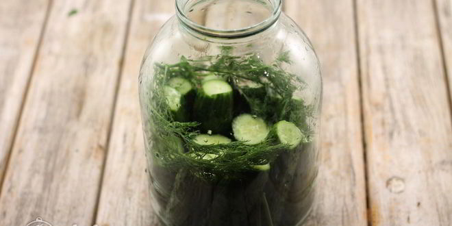 Рецепт соленых огурцов с водкой