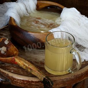 Рецепт Березового кваса с ячменем