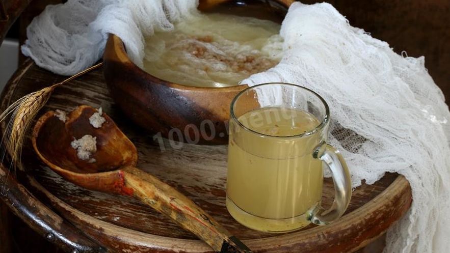 Рецепт березового кваса с ячменем