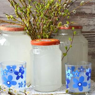 Рецепт Кваса из березового сока с хлебом