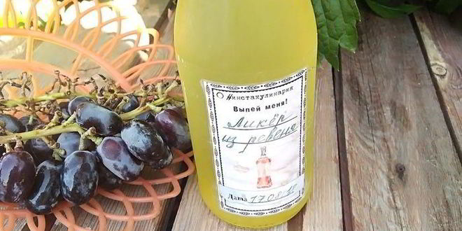 Рецепт ликера из ревеня