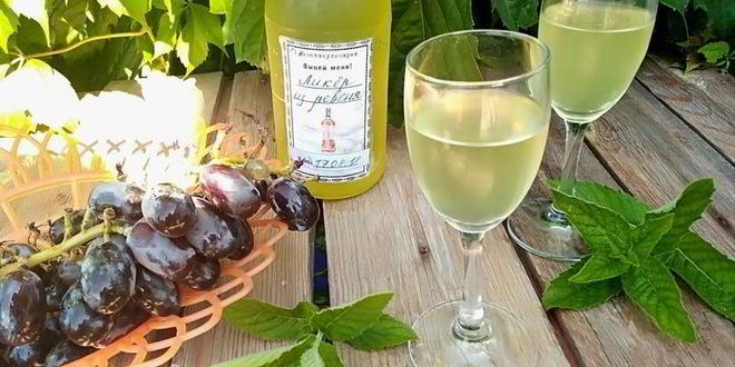 Рецепт ликера из ревеня